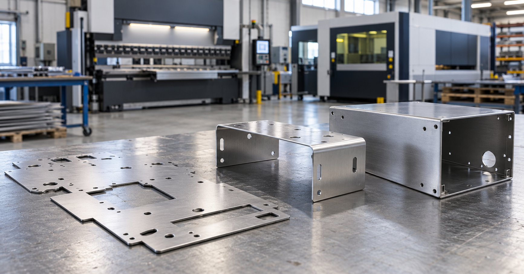 Industrielle Blechbearbeitung: Vom CAD-Datensatz zur fertigen Baugruppe